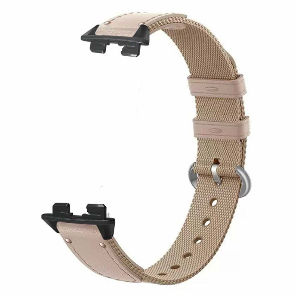 Rigtigt Godt Nylon Rem passer til Huawei Band 8 - Brun#serie_4