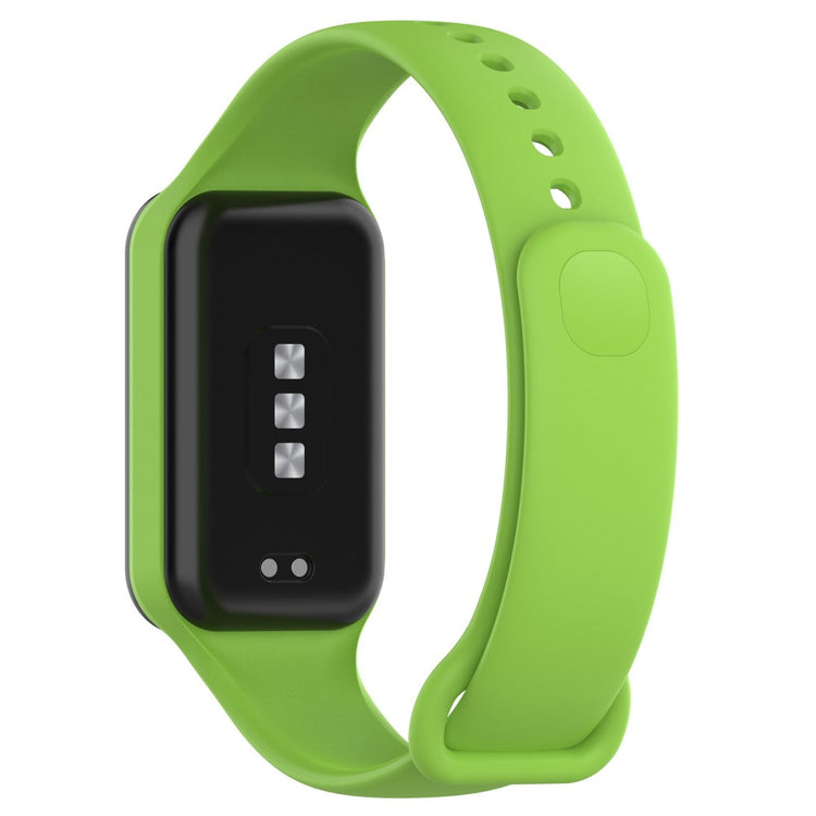 Silikone Universal Rem passer til Xiaomi Redmi Band 2 / Xiaomi Smart Band 8 Active - Grøn#serie_11