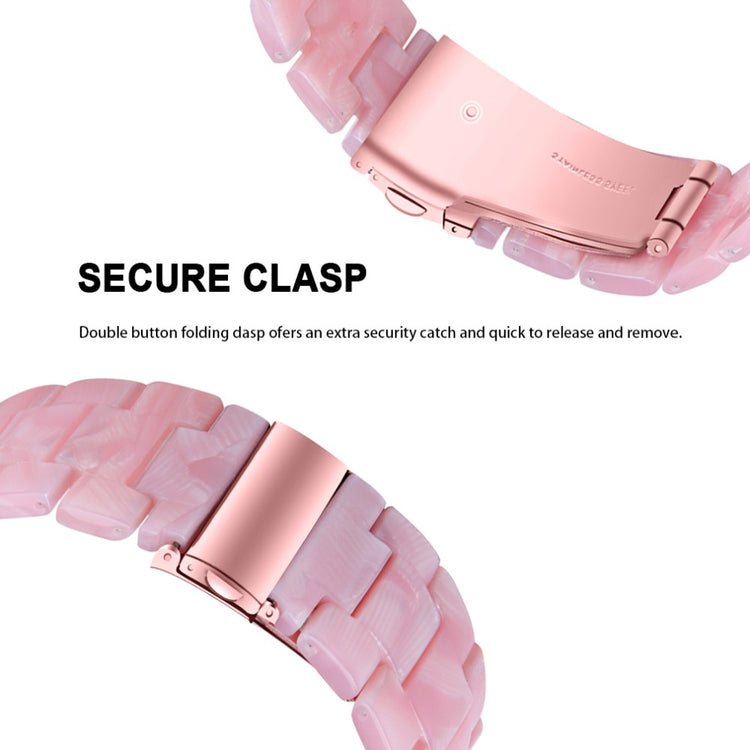 Meget Sejt Silikone Rem passer til Garmin Vivoactive 4 - Pink#serie_23