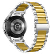 Samsung Galaxy Watch6 / Watch6 Classic Vervangend metalen koordje met snelsluiting, roestvrij stalen horlogebandje - zilver/goud