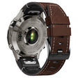 Garmin 22mm Quickfit horlogeband Leer en flexibele polsband