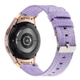 Samsung Galaxy Watch6 / Watch6 Classic / Watch 5 / Watch 5 Pro Polsband Verstelbaar Nylon Bandje - Licht Paars