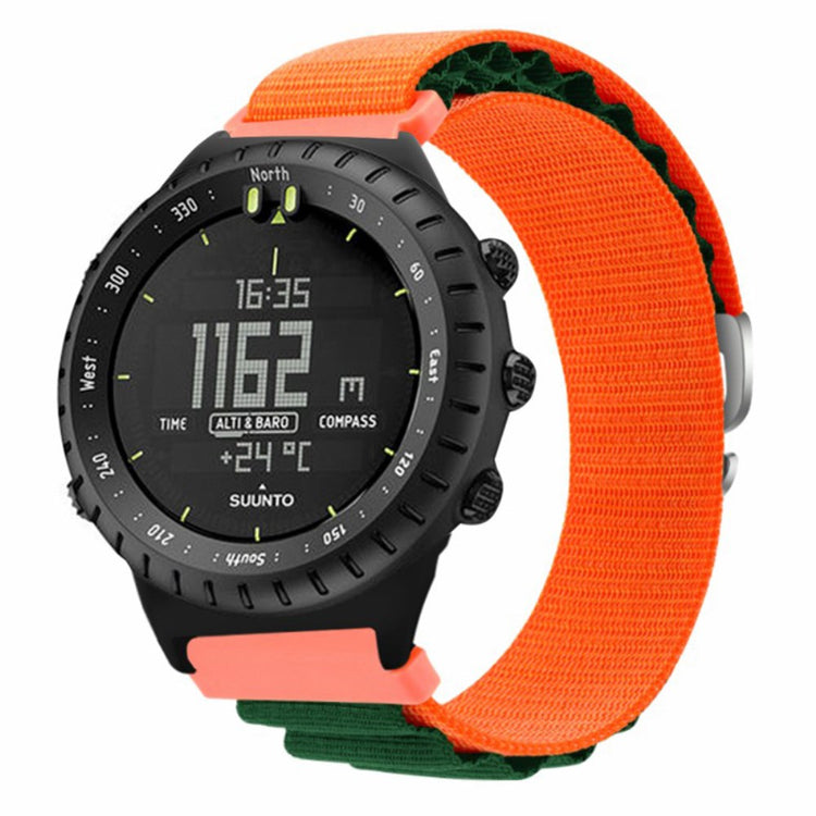 Vildt Fantastisk Nylon Rem passer til Suunto Core - Orange#serie_5