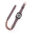 Apple Watch Series 49mm - 45mm - 44mm - 42mm Universele Horlogeband Vervanging - Violet