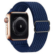 Apple Watch Series 41mm - 40mm - 38mm Universeel horlogebandje Golfontwerp Nylon Bandje