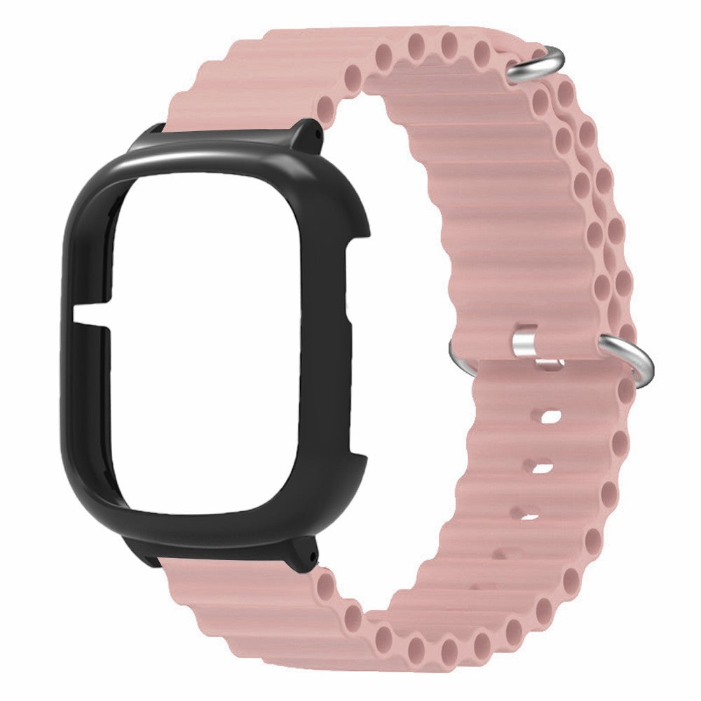 Helt Vildt Skøn Silikone Rem passer til Honor Watch 4 - Pink#serie_3