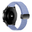 Samsung Galaxy Watch6 / Garmin Venu Sq 2 Lederen horlogebandje 20 mm magnetisch koordje - Lichtbruin