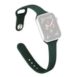 Apple Watch 41mm / 40mm / 38mm Dunne bandjes Bandje - Donkergroen