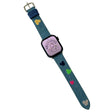 Apple Watch 49mm / 45mm / 44mm / 42mm Horlogebandje - Muis Muis Lichtblauw Denim Denim