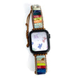 Apple Watch 49mm / 45mm / 44mm / 42mm Stenen en geweven touwen - Regenboog