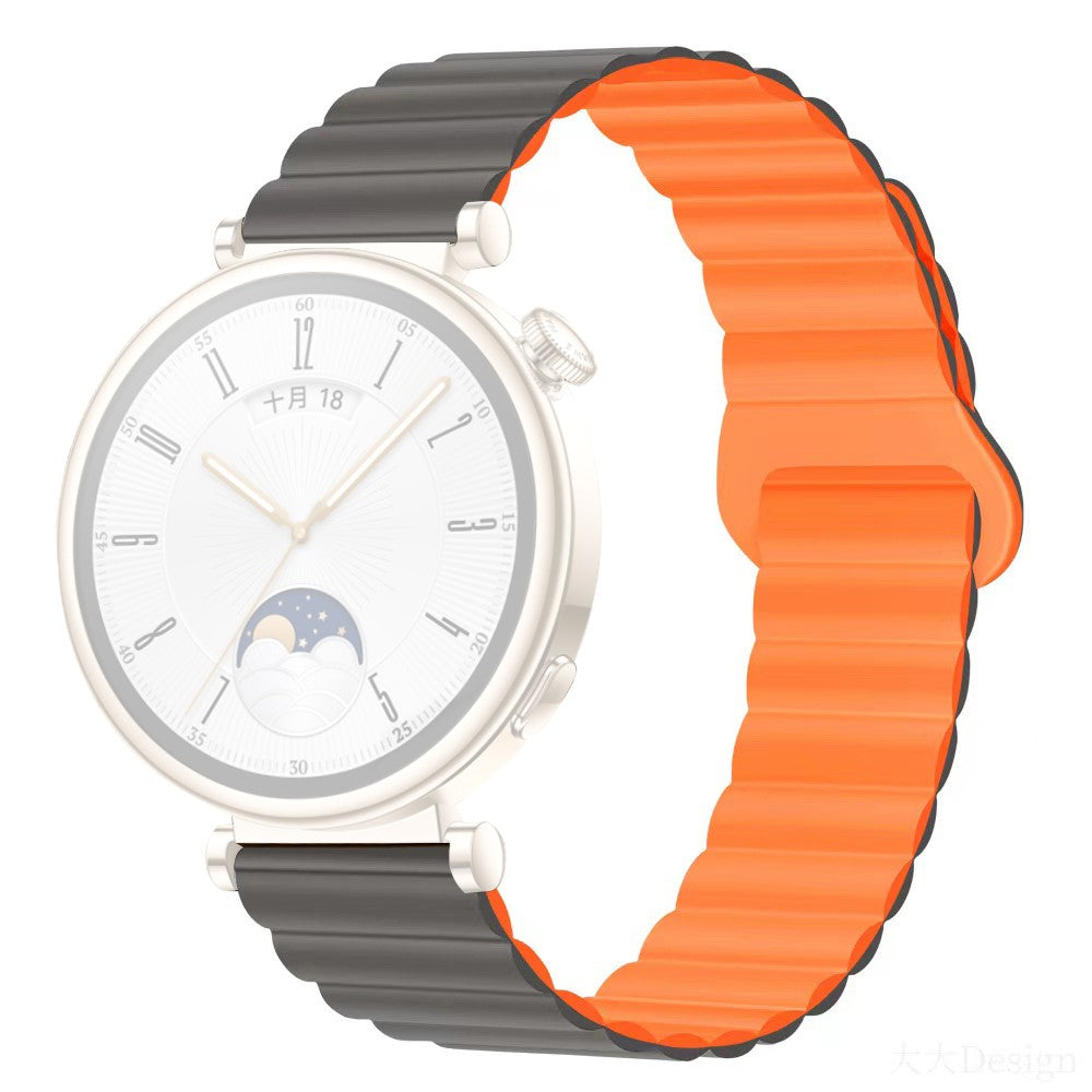 Mega Fint Silikone Universal Rem passer til Smartwatch - Orange#serie_6