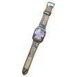 Apple Watch 41mm / 40mm / 38mm Horlogebandje Denim Polsband - Doek / Doek / Lichtbruin
