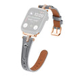 Apple Watch Series 41mm / 40mm / 38mm horlogebandje Grijs horlogebandje