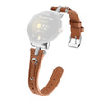 Google Pixel Watch Echt Koe Leren Horlogebandje Strass Decor Horlogebandje