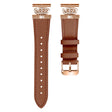 Garmin Forerunner 245 / 245 Muziek Koord Strass Kroon Koeienhuid Band