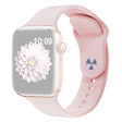 KALEBOL Apple Watch Series 41mm / 40mm / 38mm Siliconen horlogeband, Maat: S / M