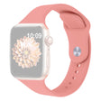 KALEBOL Apple Watch 49mm / 45mm / 44mm / 42mm Siliconen horlogebandjes, Maat: S / M - Lichtgrijs