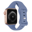 KALEBOL Apple Watch 49mm / 45mm / 44mm / 42mm Dunne horlogebandjes, Maat: S / M - Lavendel grijs