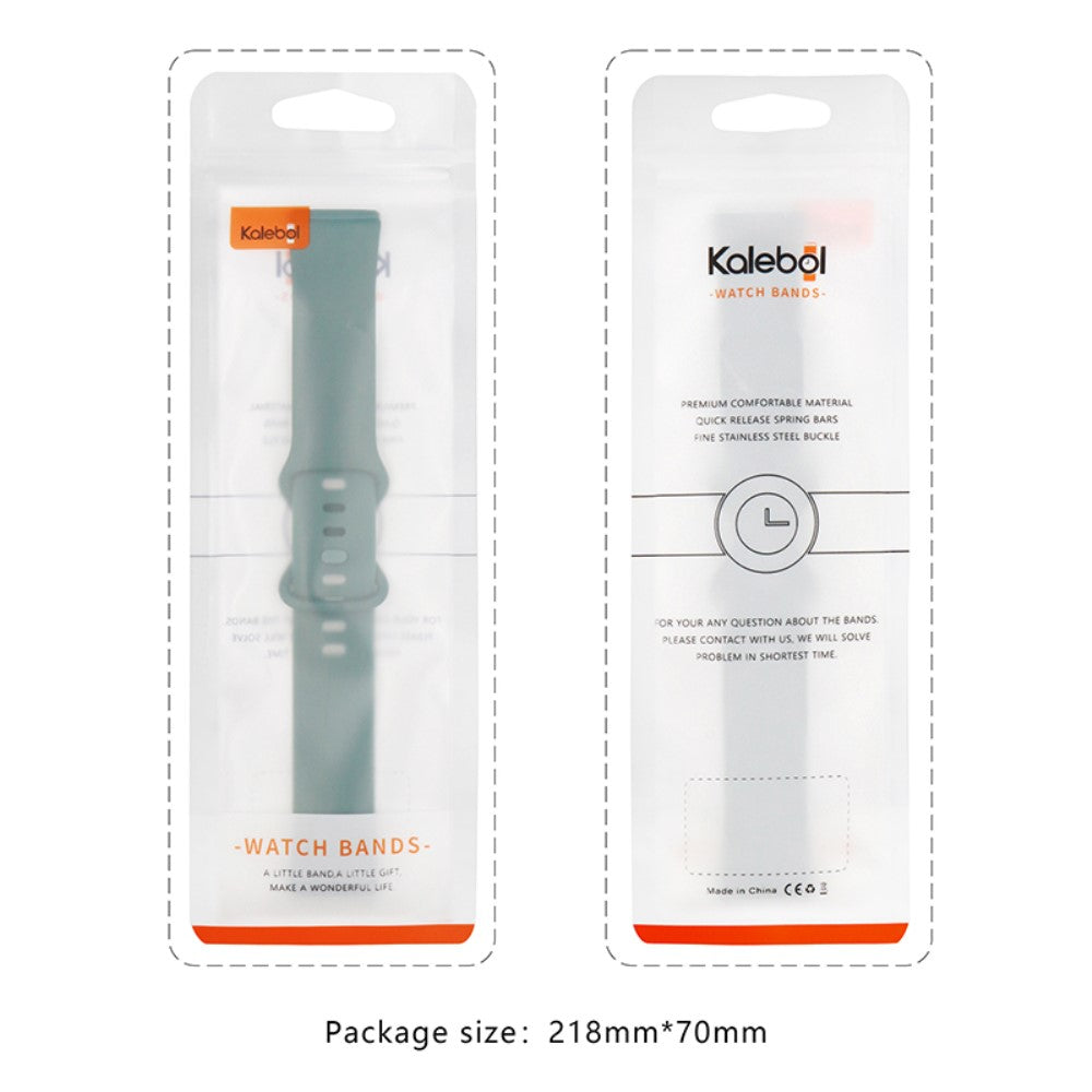 KALEBOL Apple Watch 49mm / 45mm / 44mm / 42mm Slim Watch Straps, Size: S / M - Grey#serie_16