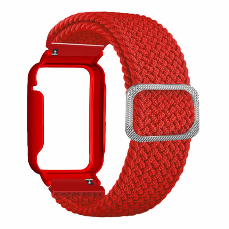 Mega Godt Nylon Rem passer til Xiaomi Smart Band 8 Pro - Rød#serie_9