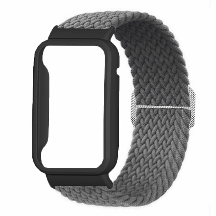 Mega Godt Nylon Rem passer til Xiaomi Smart Band 8 Pro - Sølv#serie_10