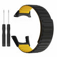 Suunto Ambit3 Peak / Ambit2 Siliconen Sportband Magnetisch Horlogebandje - Zwart+Geel