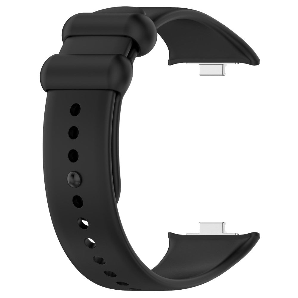 Silikone Universal Rem passer til Xiaomi Smart Band 8 Pro / Xiaomi Redmi Watch 4 - Sort#serie_1