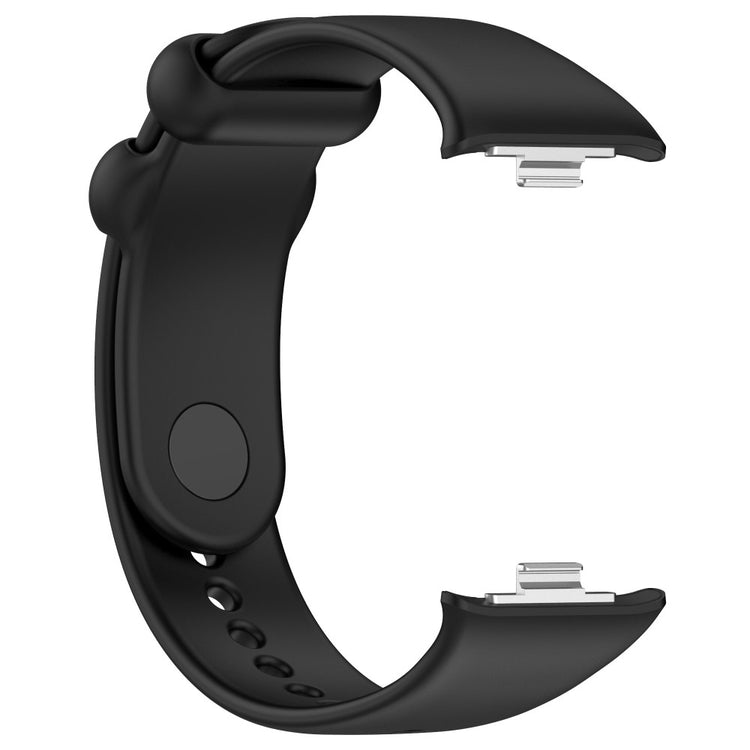 Silikone Universal Rem passer til Xiaomi Smart Band 8 Pro / Xiaomi Redmi Watch 4 - Sort#serie_1