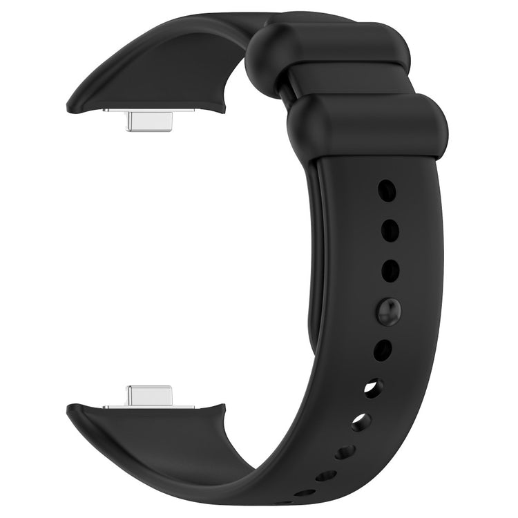 Silikone Universal Rem passer til Xiaomi Smart Band 8 Pro / Xiaomi Redmi Watch 4 - Sort#serie_1