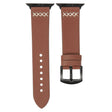 Apple Watch Series 41mm / 40mm / 38mm Lederen horlogeband met kruissteek