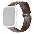 Apple Watch Series 41mm / 40mm / 38mm Horlogebandje Crazy Horse Textuur - Tan