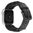 Apple Watch Series 41mm / 40mm / 38mm Gevlochten touw en echt koeien leren koordje