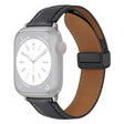 Apple Watch 49mm / 45mm / 44mm / 42mm Litchi textuur lederen koordje