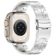 Apple Watch 49mm / 45mm / 44mm / 42mm Band Titanium Metalen Koord