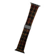 Wollen Koord Apple Watch 49mm / 45mm / 44mm / 42mm Horlogebandje - Koffie+Zwart