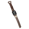 Apple Watch 49mm / 45mm / 44mm / 42mm Microfiber lederen horlogebandje