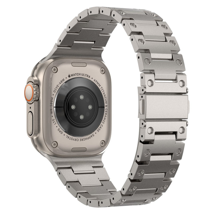 Rigtigt Elegant Metal Universal Rem passer til Apple Smartwatch - Sølv#serie_1