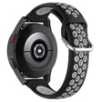 KALEBOL KLB-SSGJ-001 Samsung Galaxy Watch3 45mm Siliconen horlogeband 22mm - Zwart+Grijs