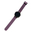 Samsung Gear S3 Classic / Garmin Vivoactive 4 Magnetisch horlogebandje van siliconen 22 mm - Donkerpaars