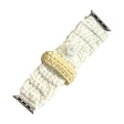 Apple Watch Series 49mm - 45mm - 44mm - 42mm Universele Breiband Armband - Beige