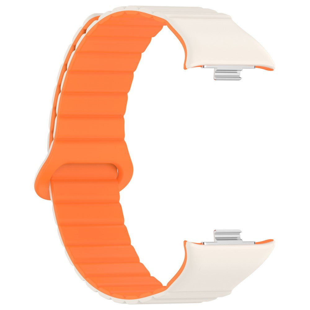 Silikone Universal Rem passer til Xiaomi Smart Band 8 Pro / Xiaomi Redmi Watch 4 - Orange#serie_1