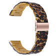 FITVII Resin Horlogeband Waterdicht Vervangend Horlogebandje - Luipaardprint