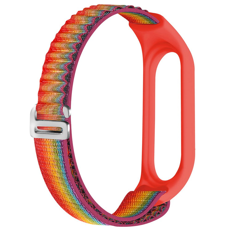 Super Godt Nylon Rem passer til Xiaomi Smart Band 8 - Flerfarvet#serie_1