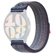 KALEBOL KLB-NLHH-002 Samsung Galaxy Watch3 45mm / Huawei Watch GT4 46mm Nylon Band 22mm Horlogebandje - Donkergroen+Oranje