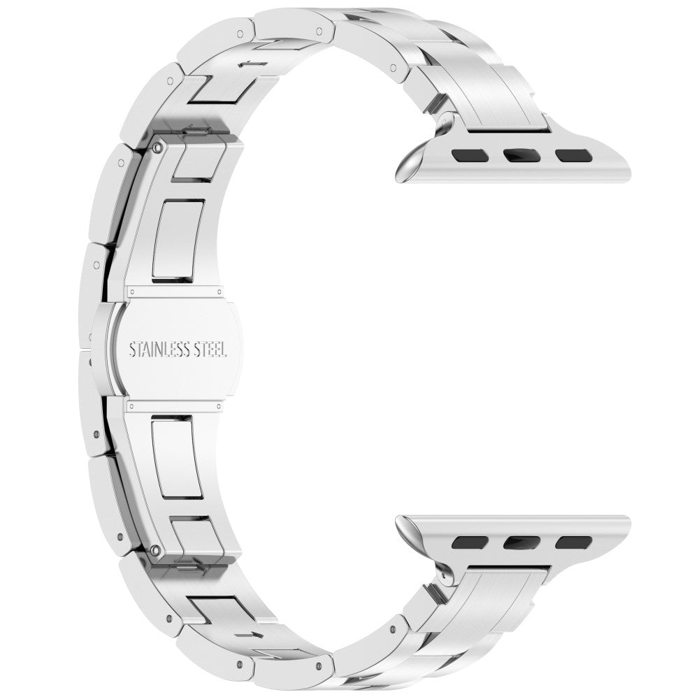 Increadibly Cute Apple Smartwatch Metal Universel Strap - Silver#serie_4