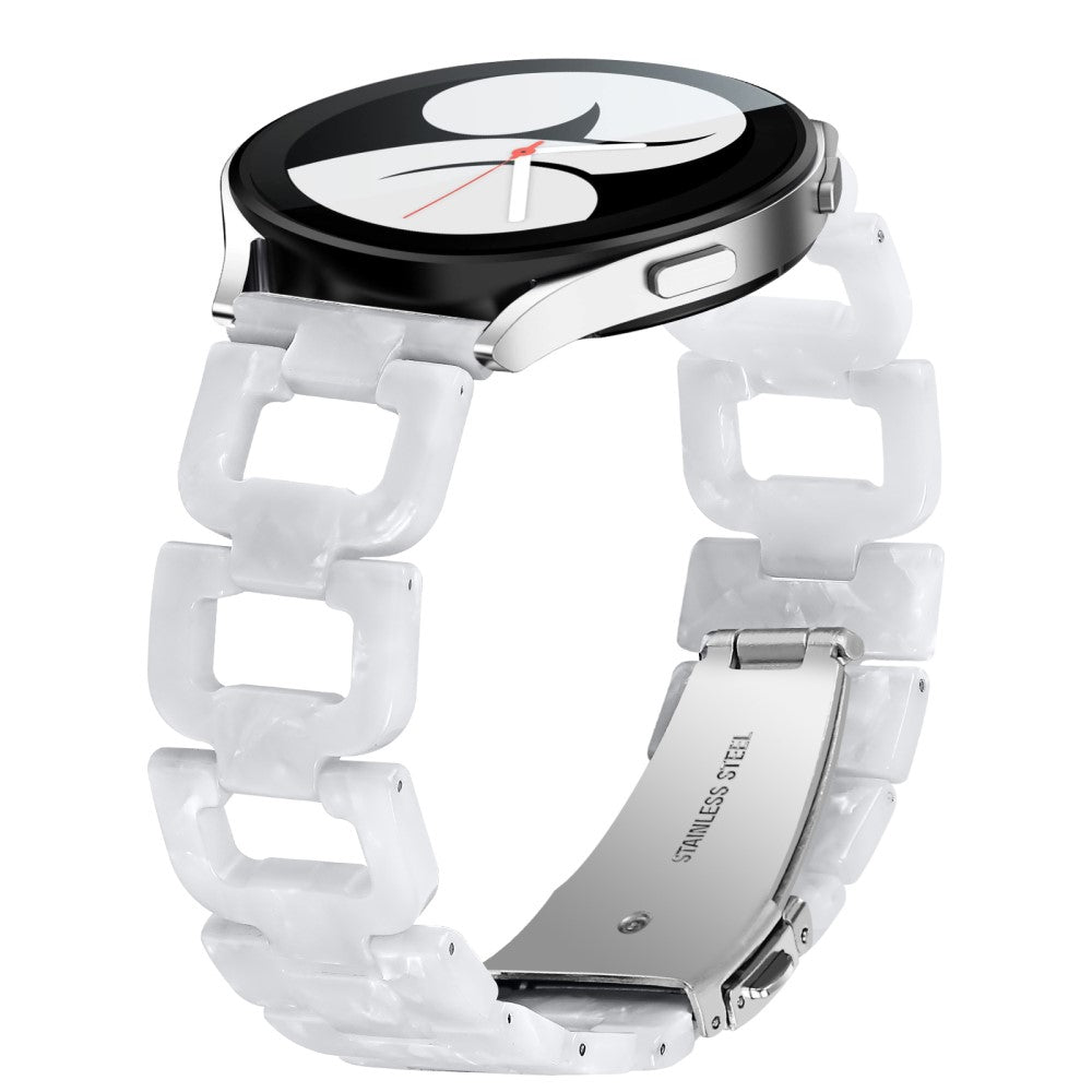 Garmin Forerunner 245 / Garmin Forerunner 245 Music Plastic Universel Strap - White#serie_13