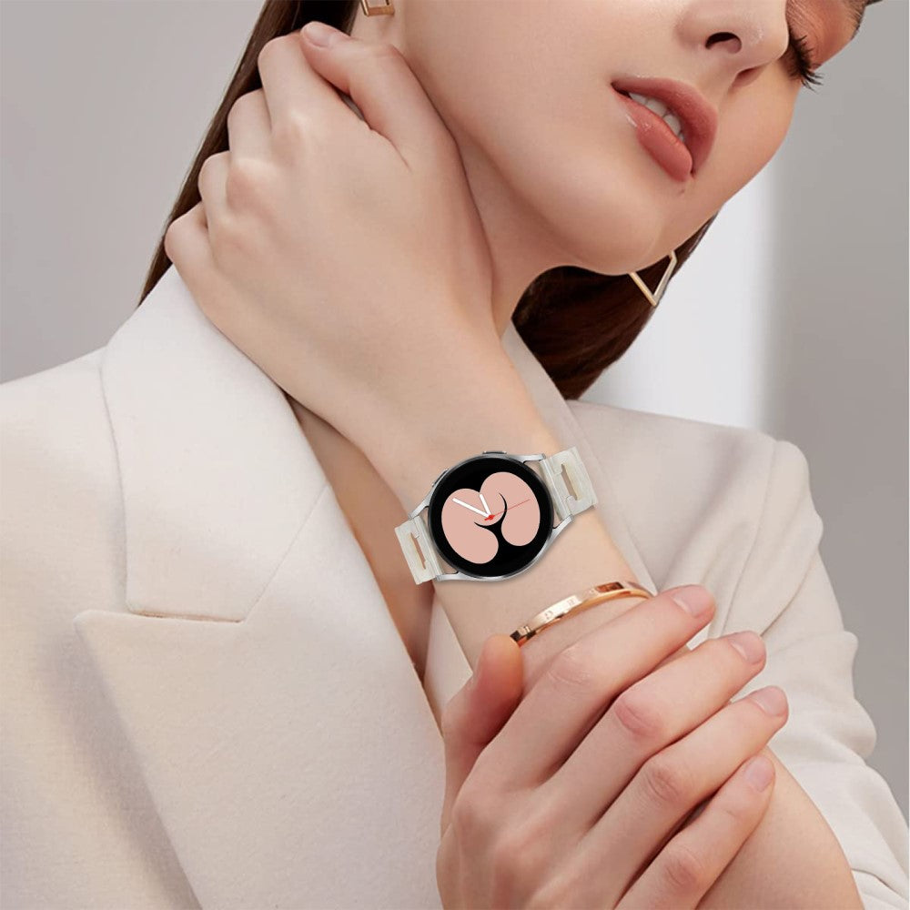 Superb Samsung Smartwatch Plastic Universel Strap - White#serie_12