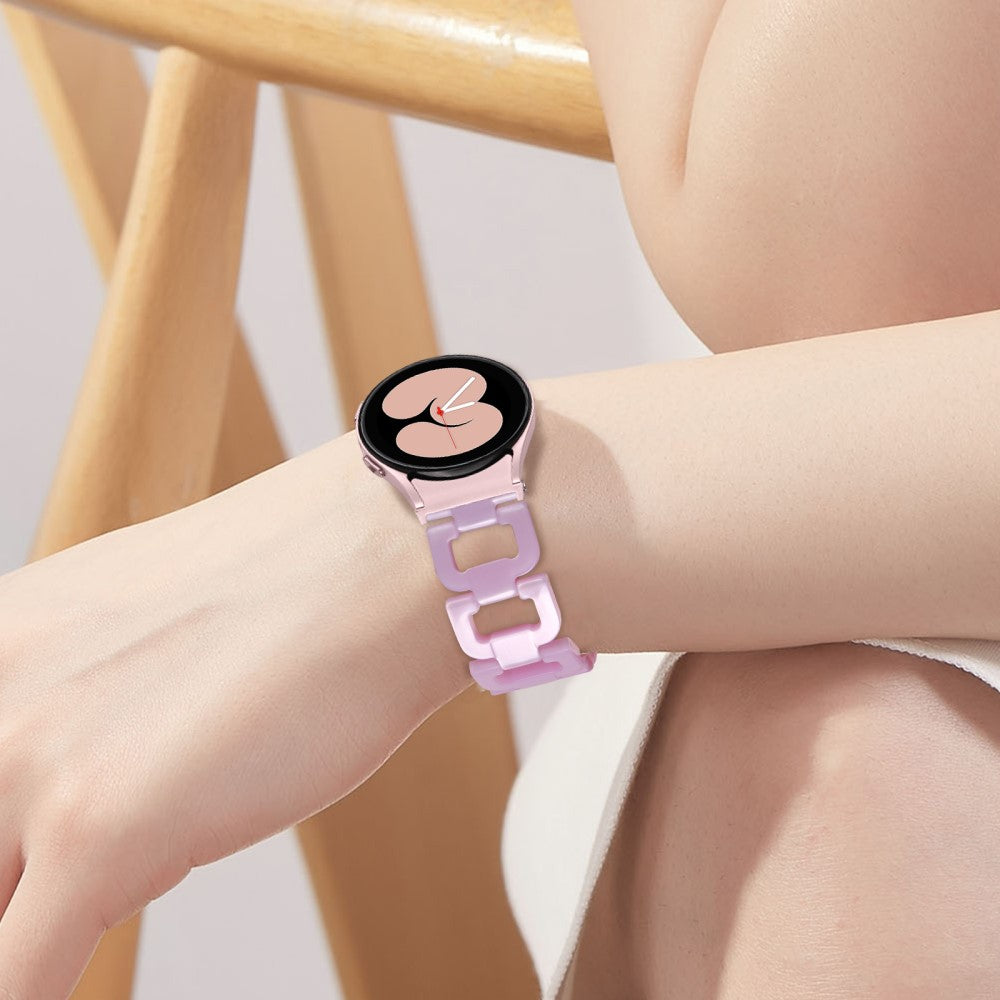 Very Elegant Samsung Smartwatch Plastic Universel Strap - Purple#serie_8