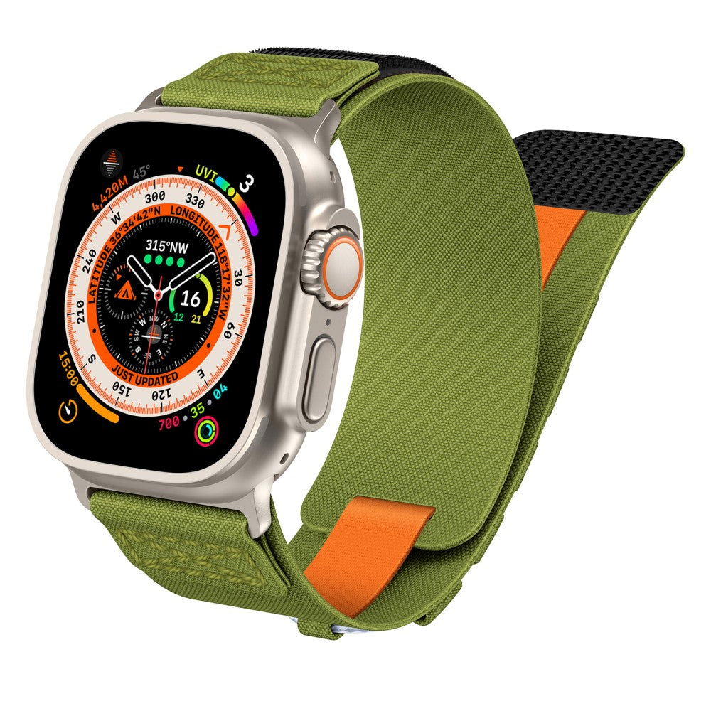 Remarkably Durable Apple Smartwatch Nylon Universel Strap - Green#serie_3