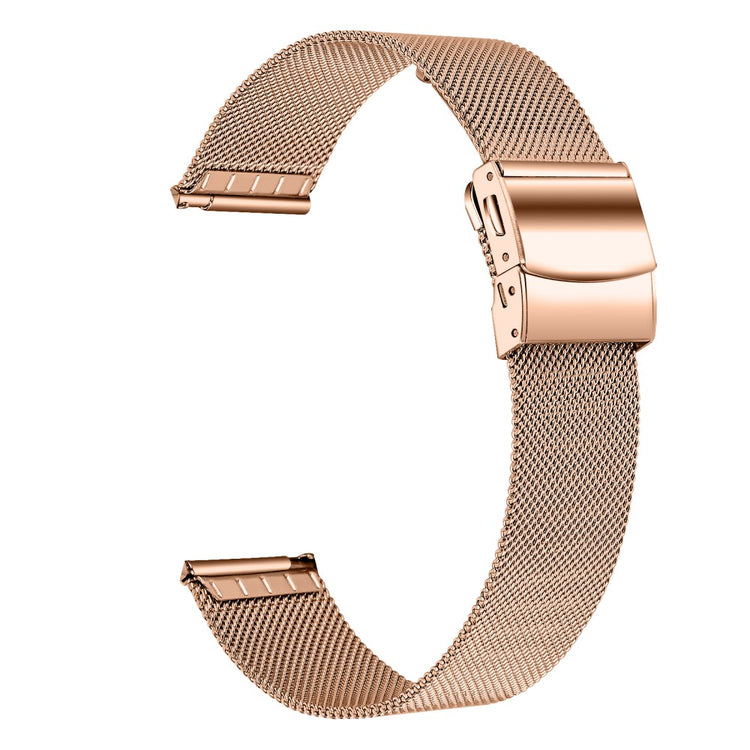 Garmin Vivomove Trend / Garmin Venu Sq 2 Metal Universel Strap - Pink#serie_3